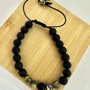 Pulsera piedras fosil