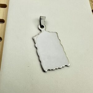 Dije diploma plateado