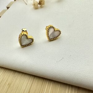 Topito corazón blanco