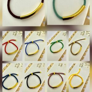 PULSERAS CORDON VARIADAS GRABADO