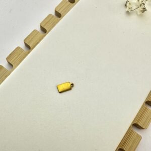 DIJE RECTANGULAR PARA INICIAL