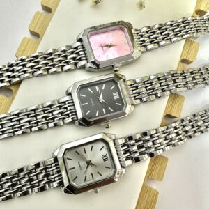 RELOJ PLATEADO DAMA