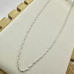 CADENA PLATA 1.01GR