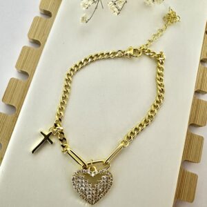 CADENA CON DIJE CORAZON (Cadena)